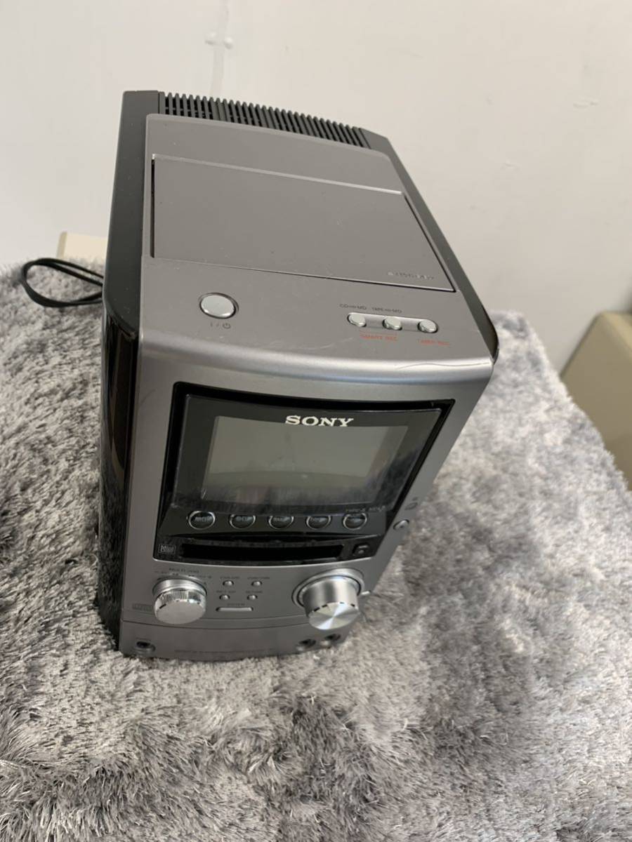 ジャンク品！SONY ソニー　MD/CD/カセット/BT対応 オールインワンコンポ CMT-M3（HCD-M3）_画像4