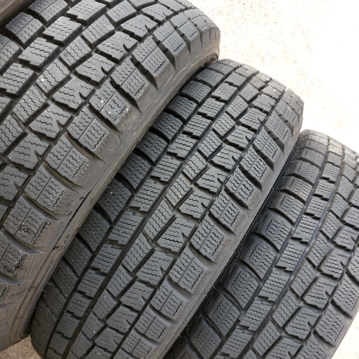 ★★DUNLOP2019年製スタッドレスタイヤ155/65R13アルミホイール4本セット★★軽トラ軽バン軽乗用車にもぜひ★_画像4