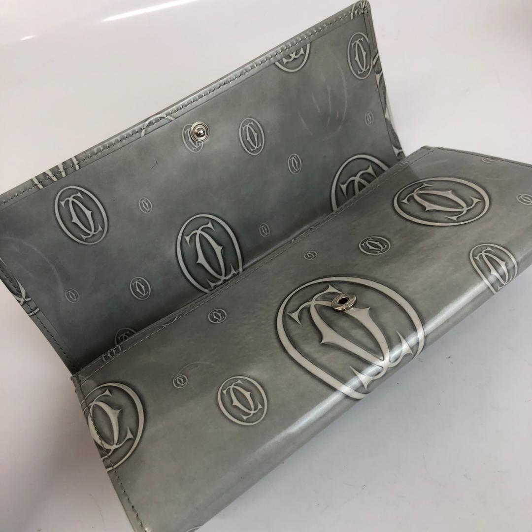 Cartier カルティエ 長財布 ハッピーバースデー グレー ブランド Cartier カルティエ 長財布 ハッピーバースデー グレー ブランド