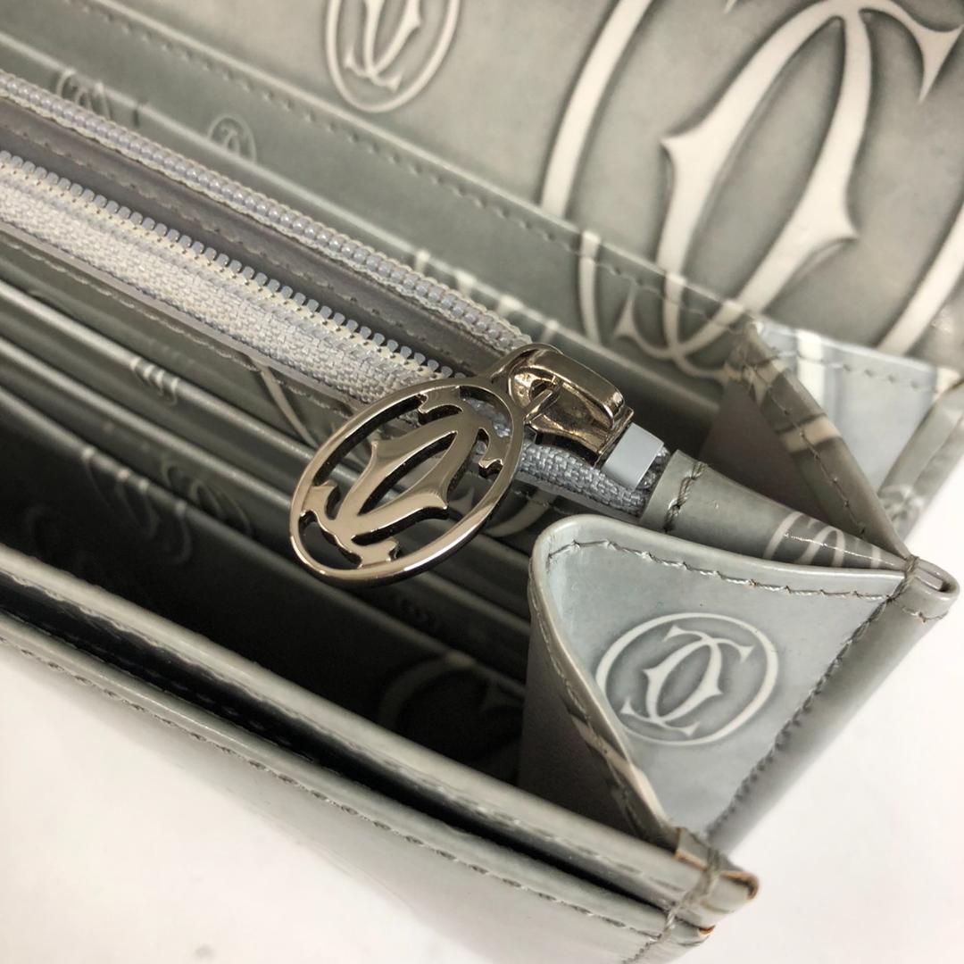 Cartier カルティエ 長財布 ハッピーバースデー グレー ブランド Cartier カルティエ 長財布 ハッピーバースデー グレー ブランド