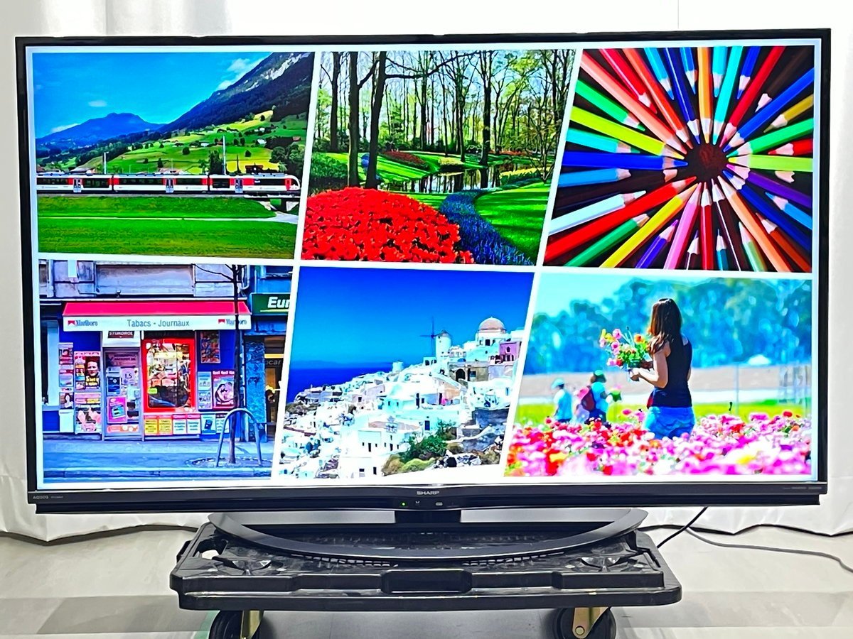 50インチ液晶4Kテレビ SHARP 4T-C50AJ1(2019年製造)HDR/WIFI/ 4T-C50AJ1 ■シャープ AQUOS★Joshin4479●1円開始・直接引渡可_画像1