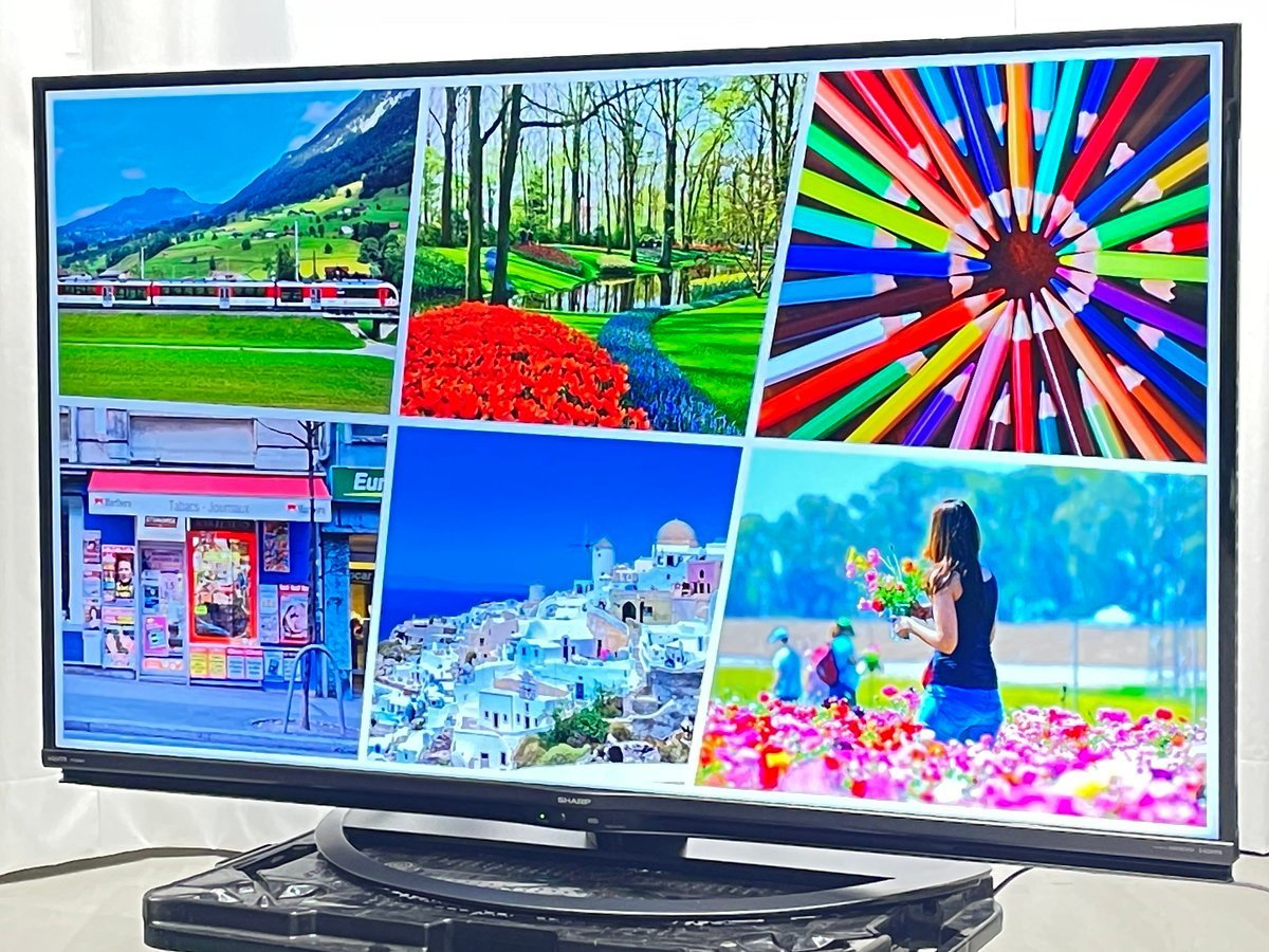 50インチ液晶4Kテレビ SHARP 4T-C50AJ1(2019年製造)HDR/WIFI/ 4T-C50AJ1 ■シャープ AQUOS★Joshin4479●1円開始・直接引渡可_画像3