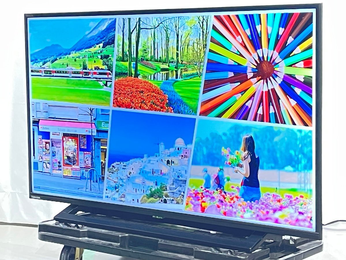 40インチ液晶2Kテレビ TOSHIBA 40S22(2021年製造)FullHD ■東芝 REGZA★Joshin5856●1円開始・直接引渡可_画像3