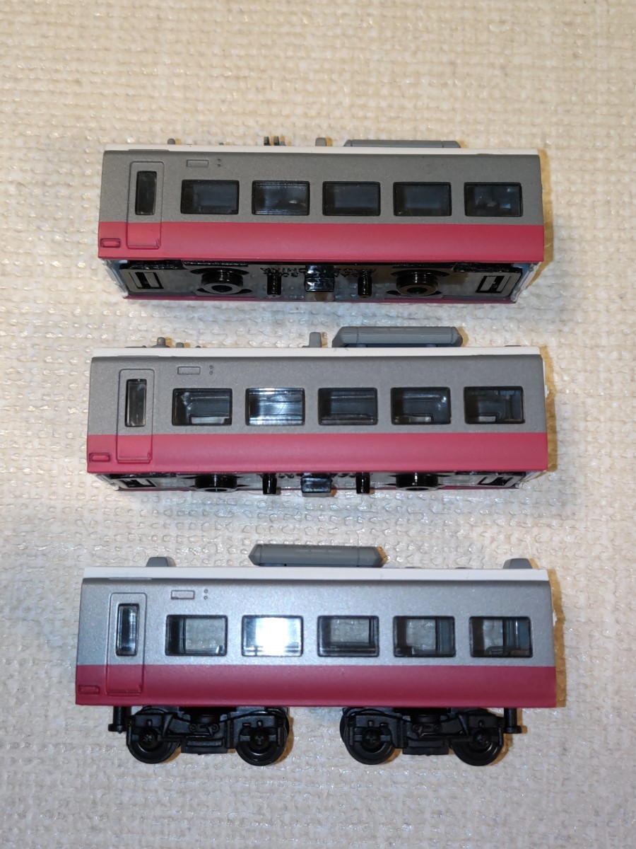 Bトレ E653系赤中間車3両組立済_画像4