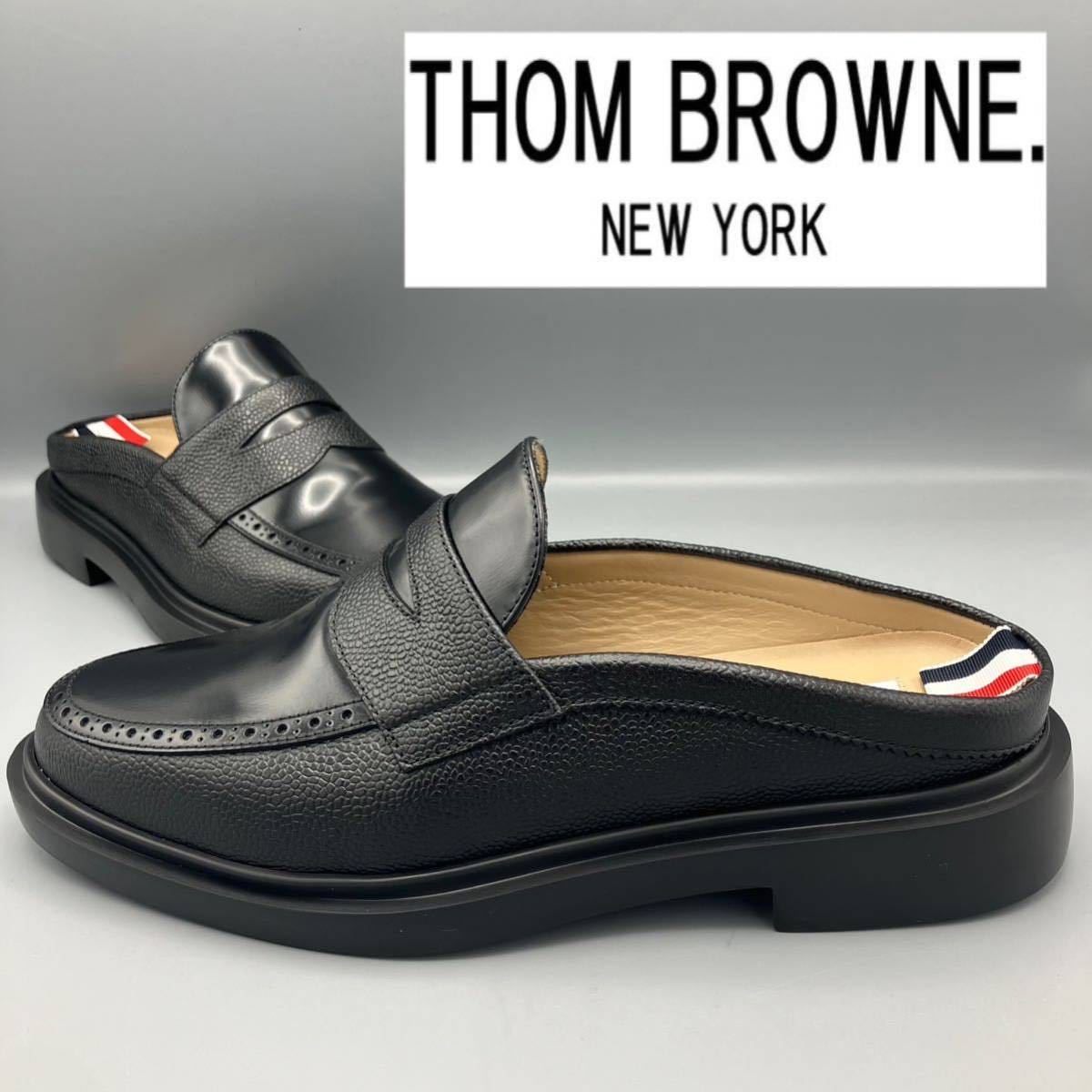 ** unused US8.0 jp26.0 Tom Brown Loafer 