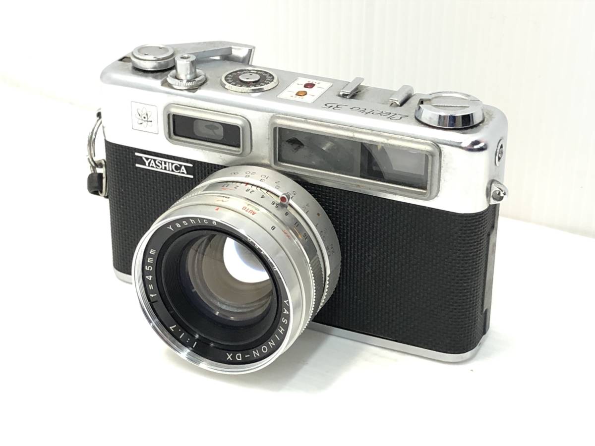 § B27721 YASHICA ヤシカ フィルム用 レンジファインダー ELECTRO35 エレクトロ35 YASHINON 45mm F1.7 中古実用品の画像1