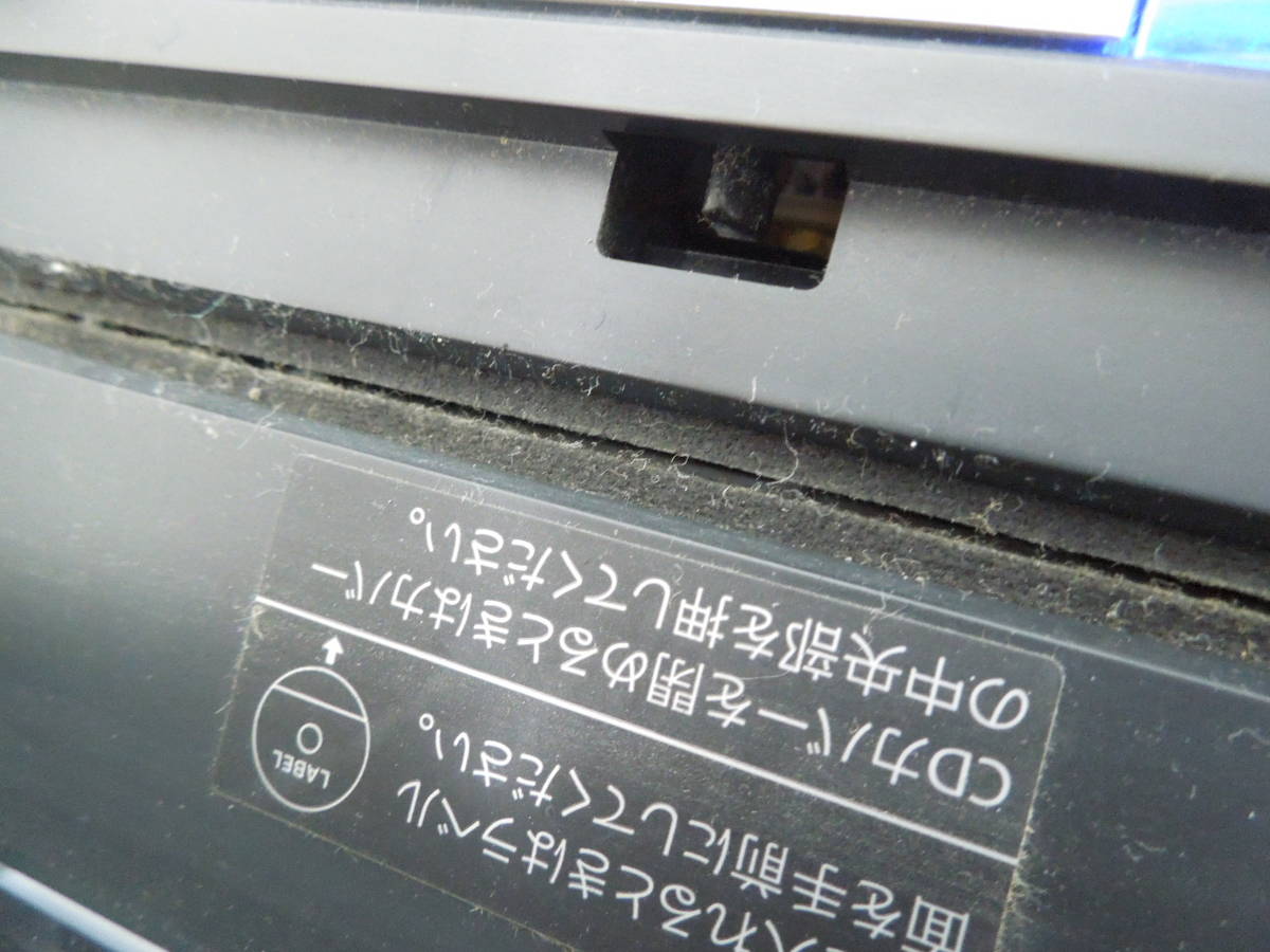 ‡0693 オンキョー ミニコンポ ONKYO CD チューナーアンプ CR-T2 スピーカー2台 部品取り パーツ取り 2010年製 通電音出し確認済_画像8