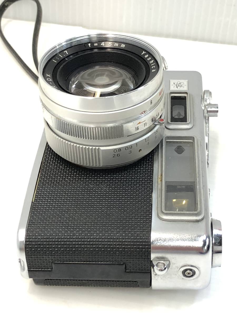 § B27721 YASHICA ヤシカ フィルム用 レンジファインダー ELECTRO35 エレクトロ35 YASHINON 45mm F1.7 中古実用品の画像5