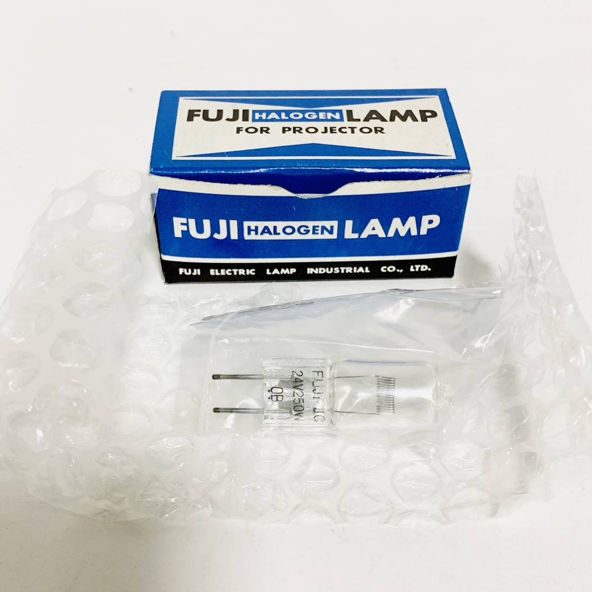 FUJI HALOGEN LAMP　FOR PROJECTOR　JC24V250W_画像1
