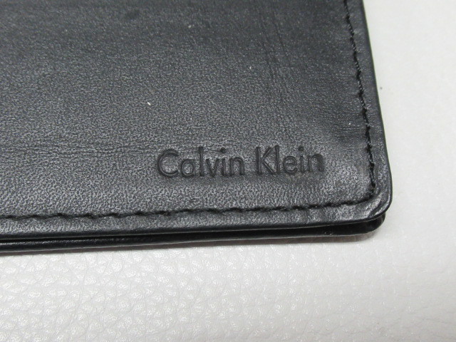 ◆S241.Calvin Klein カルバンクライン 二つ折り カードケース パスケース 定期入れ/中古の画像5