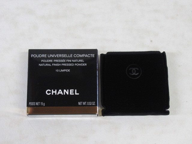 ◆CHANEL シャネル プードゥル ユニヴェルセル コンパクト 10 ランピッド フェイスパウダー 15g/未使用品_画像2