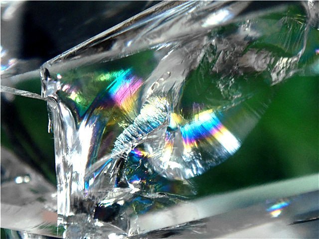 【限定品】AAA級☆高透明度天然レインボーハーキマーダイヤモンド水晶六角柱YS178B2-30B22b_画像7