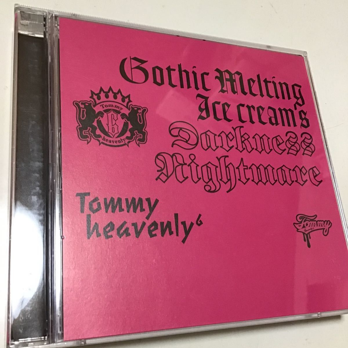 Ｇｏｔｈｉｃ Ｍｅｌｔｉｎｇ Ｉｃｅ Ｃｒｅａｍｓ Ｄａｒｋｎｅｓｓ“Ｎｉｇｈｔｍａｒｅ （ＤＶＤ付） Ｔｏｍｍｙ ｈｅａｖｅｎ盤面良好_画像4