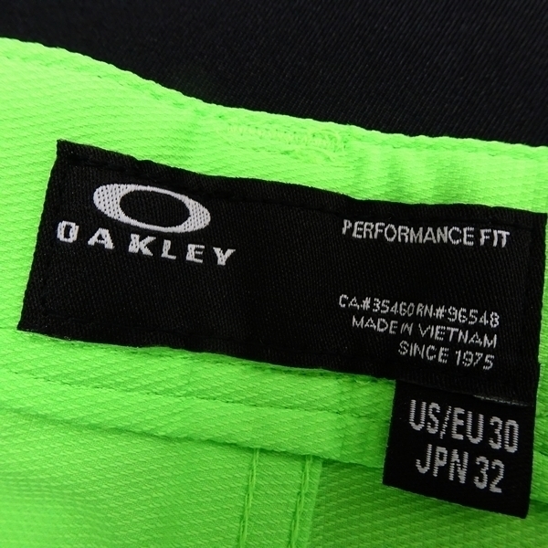 OAKLEY オークリー スカル ゴルフ 新品 定1.4万 吸汗速乾 ストレッチ 3D テーパード パンツ ウェア FOA403504 74G 34 ▲027▼kkf1876c_画像6
