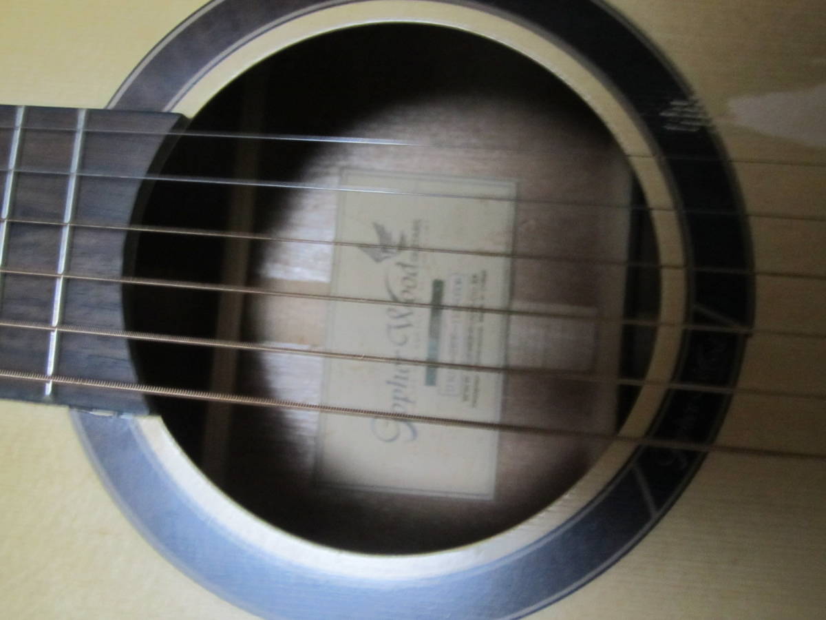Gopher wood Guitars i110 本体のみ　ジャンク　サウンドピラー付き_画像8