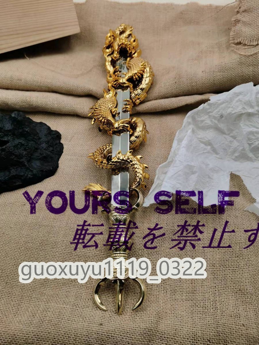 Bibian 比比昂- 極上品唐密真言宗倶利伽羅剣密教法具寺院用仏具 Bibian 比比昂- 極上品唐密真言宗倶利伽羅剣密教法具寺院用仏具