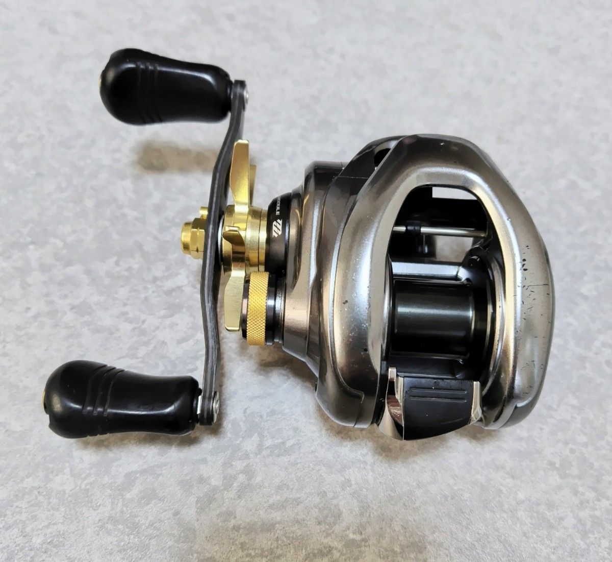 カスタムリール SHIMANO シマノ 15メタニウムDC HG ZPIハンドル カスタムリール SHIMANO シマノ 15メタニウムDC HG ZPIハンドル