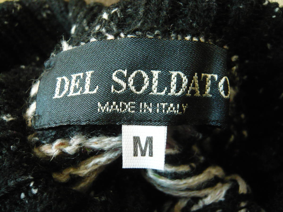 ＤＥＬ　ＳＯＬＤＡＴＯ　ＭＡＤＥ　ＩＮ　ＩＴＡＬＹ　タートルネックセーター　新品、未使用品　イタリア製_画像7