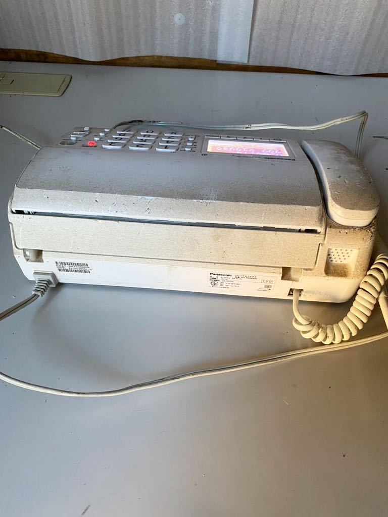 Panasonic personal fax KX-PD205DL[ electrification junk ]