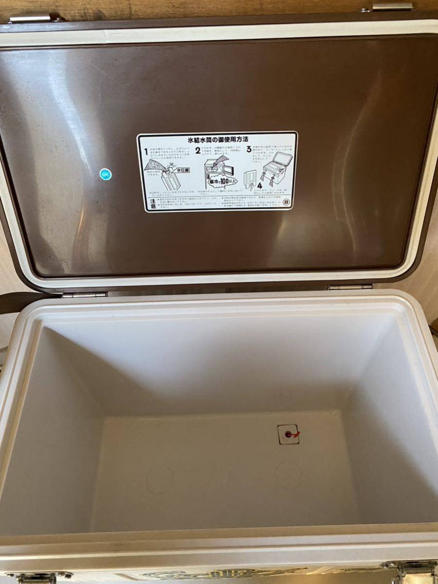クーラーボックス 保冷容器 20.7L 氷結水筒付【中古品】の画像7