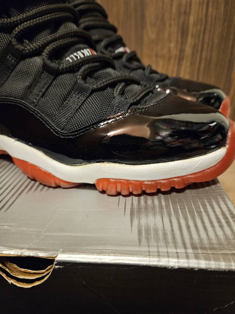 NIKE AIR JORDAN 11 RETRO (061カラー) ブルズカラー　US10(28cm)_画像6