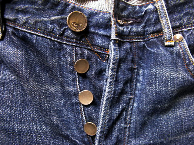 Levi's リーバイス Made&Crafted メイド&クラフテッド L01 ストレート USED加工 デニム W29_画像9