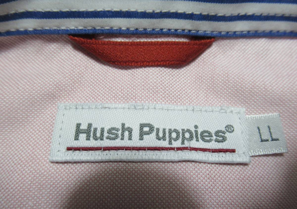 LLサイズ★HUSH PUPPIES/ハッシュパピー◇シャツ ボタンダウン オックスフォード ピンク ブルーメイト 大きいサイズ_画像5