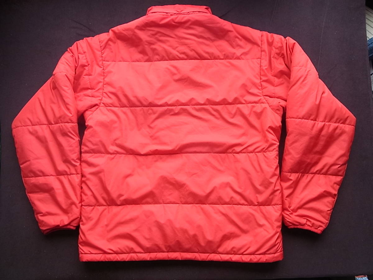 2002年 パタゴニア パフジャケット patagonia puff jacket 83990 F'02 M 赤 レッド RED / ダウン ではありません_画像2