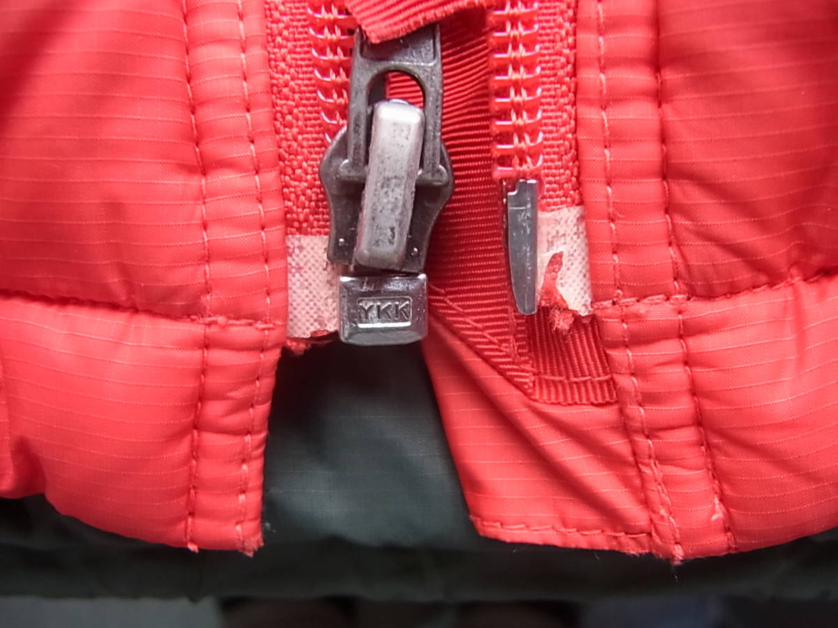 2002年 パタゴニア パフジャケット patagonia puff jacket 83990 F'02 M 赤 レッド RED / ダウン ではありません_画像7