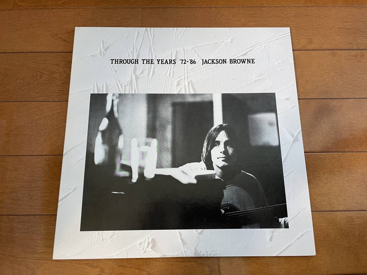 Jackson Browne Through The Years '72-'86　プロモオンリー　アナログ２枚組　未使用品　_画像1