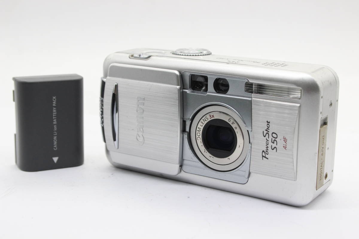 返品保証】 キャノン Canon PowerShot S50 AiAF 3x バッテリー 返品保証】 キャノン Canon PowerShot S50 AiAF 3x バッテリー