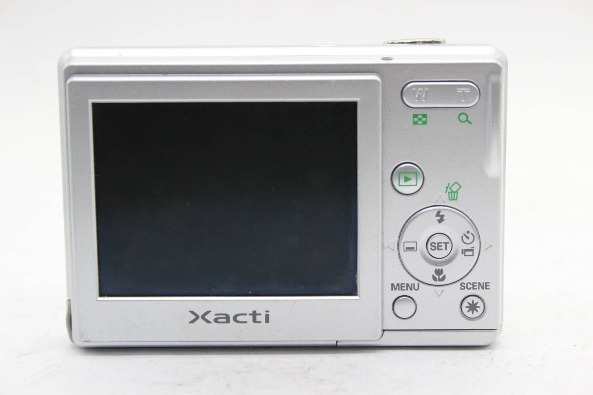 [ возвращенный товар гарантия ] [ удобный батарейка АА . использование возможно ] Sanyo SANYO Xacti DSC-S60 3x компактный цифровой фотоаппарат s5140