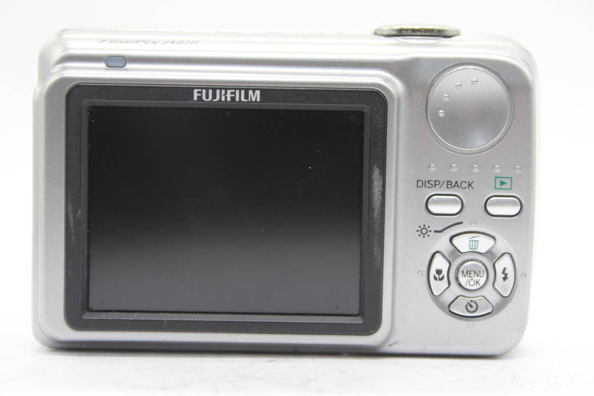 【返品保証】 【便利な単三電池で使用可】フジフィルム Fujifilm Finepix A610 3x コンパクトデジタルカメラ s5145_画像4