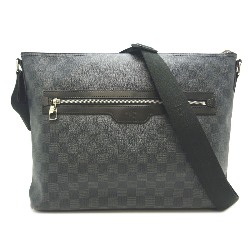 ［飯能本店］LOUIS VUITTON LV ルイ・ヴィトン ミック MM N41106（旧型） ショルダーバッグ ダミエグラフィット DH79545_画像1