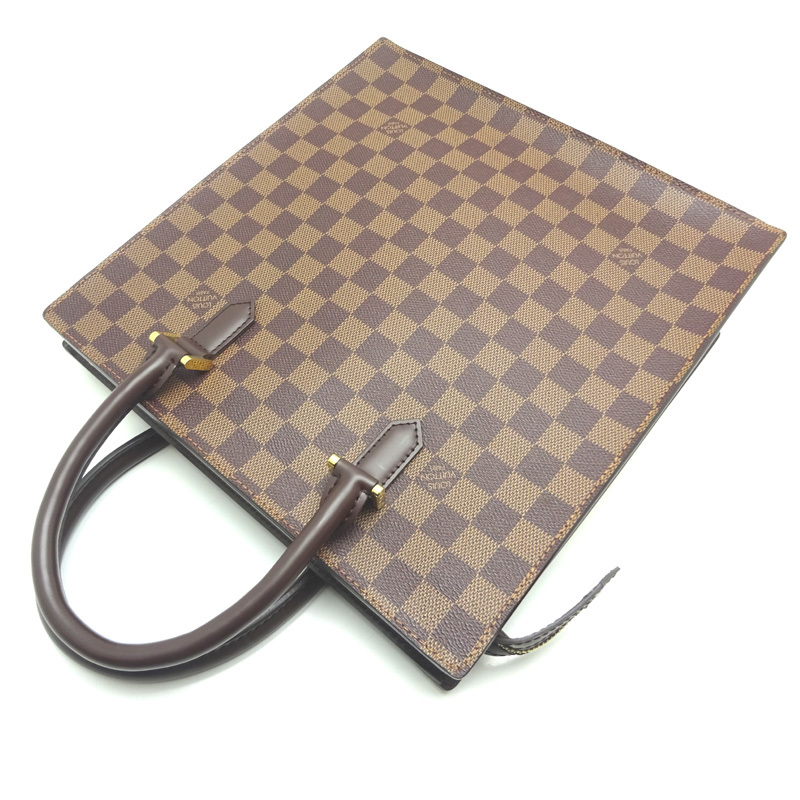 ［飯能本店］LOUIS VUITTON LV ルイ・ヴィトン ヴェニス PM N51145 (廃番) ハンドバッグ ダミエ エベヌ (ブラウン系) レディース DH79551_画像4