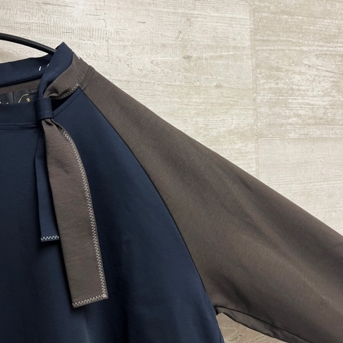 Yahoo!オークション - Kolor カラー 22WCM-T01202 22AW PULLOVER TEE