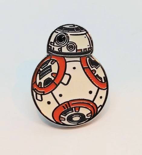 送料無料　スターウォーズ　BB8　裏面撮り忘れ　飛行機　SF　ピンブローチ　ピンズ　バッジ　アメリカン雑貨　スマアク_画像1