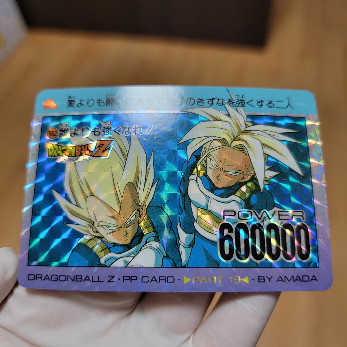 カードダス ドラゴンボール アマダPPカード パート19 No.802 誰 カードダス ドラゴンボール アマダPPカード パート19 No.802 誰
