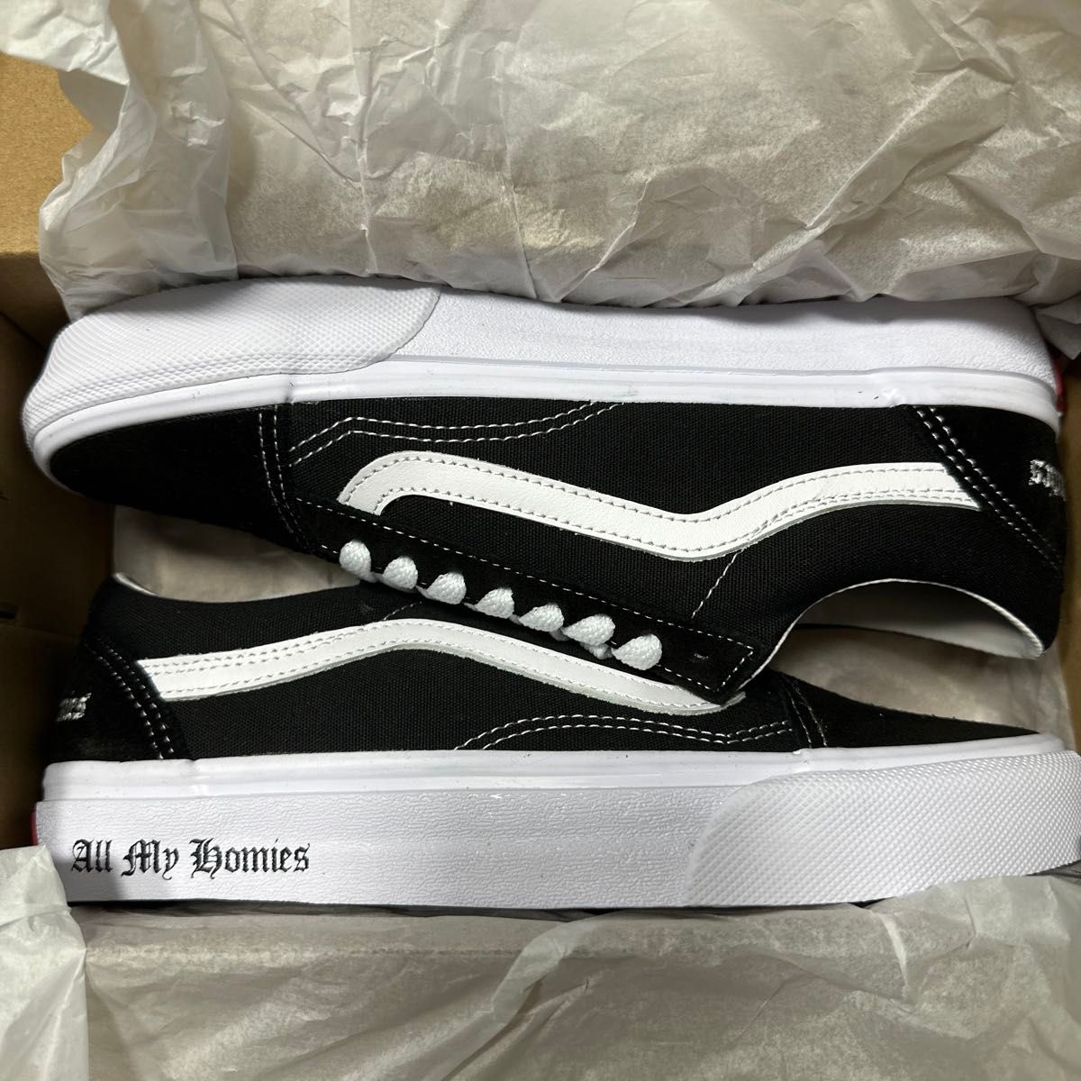 All My Homies × Vans Old Skool Black オールマイホーミーズ All My Homies × Vans Old Skool Black オールマイホーミーズ
