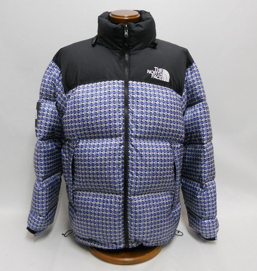 □Supreme×THE NORTH FACE シュプリーム×ノースフェイス Studded Nuptse Jacket スタッズ ヌプシ ダウンジャケット ND42100I サイズXL_画像1