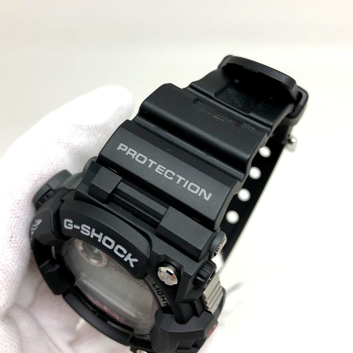 美品 G-SHOCK ジーショック CASIO カシオ 腕時計 GWF-1000-1JF FROGMAN フロッグマン ブラック 電波ソーラー【ITQ94ZSUGR2S】_画像5