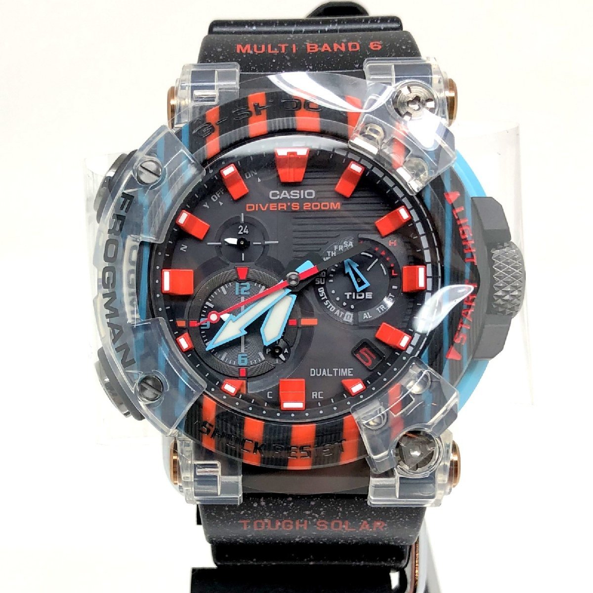 未使用品 G-SHOCK ジーショック CASIO カシオ 腕時計 GWF-A1000APF-1AJR FROGMAN フロッグマン 30周年記念 ヤドクガエル【ITEDS2QBEKIW】_画像1