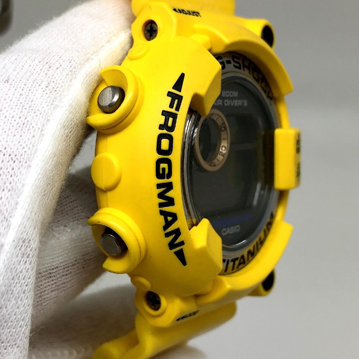 ジャンク G-SHOCK ジーショック 腕時計 DW-8200AC フロッグマン FROGMAN アメリカズカップ ニッポンチャレンジ 【ITXP6VN7DPFS】_画像2