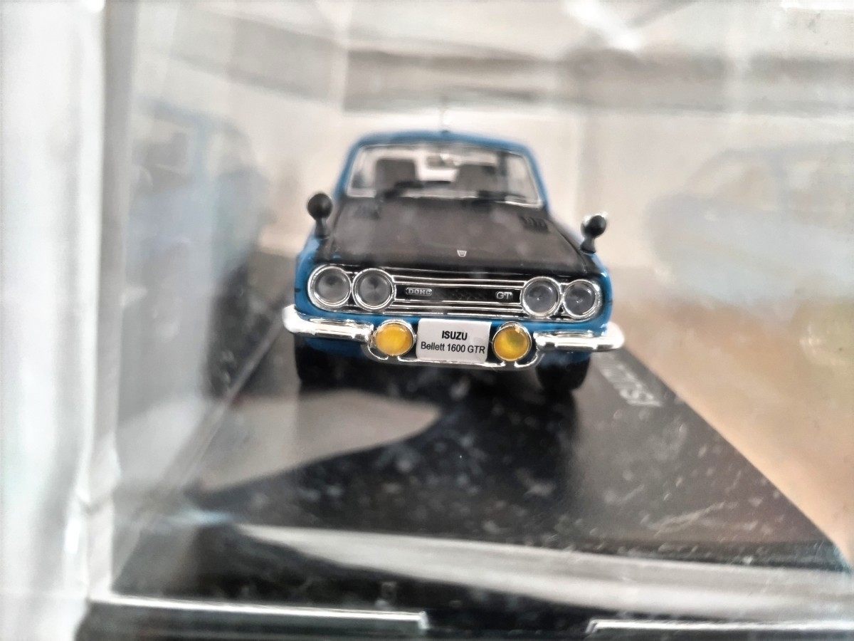 ノレブ 1/43 イスズ ベレット 1600 GTR 1969年 国産名車コレクション アシェット 旧車 ミニカー B9_画像3