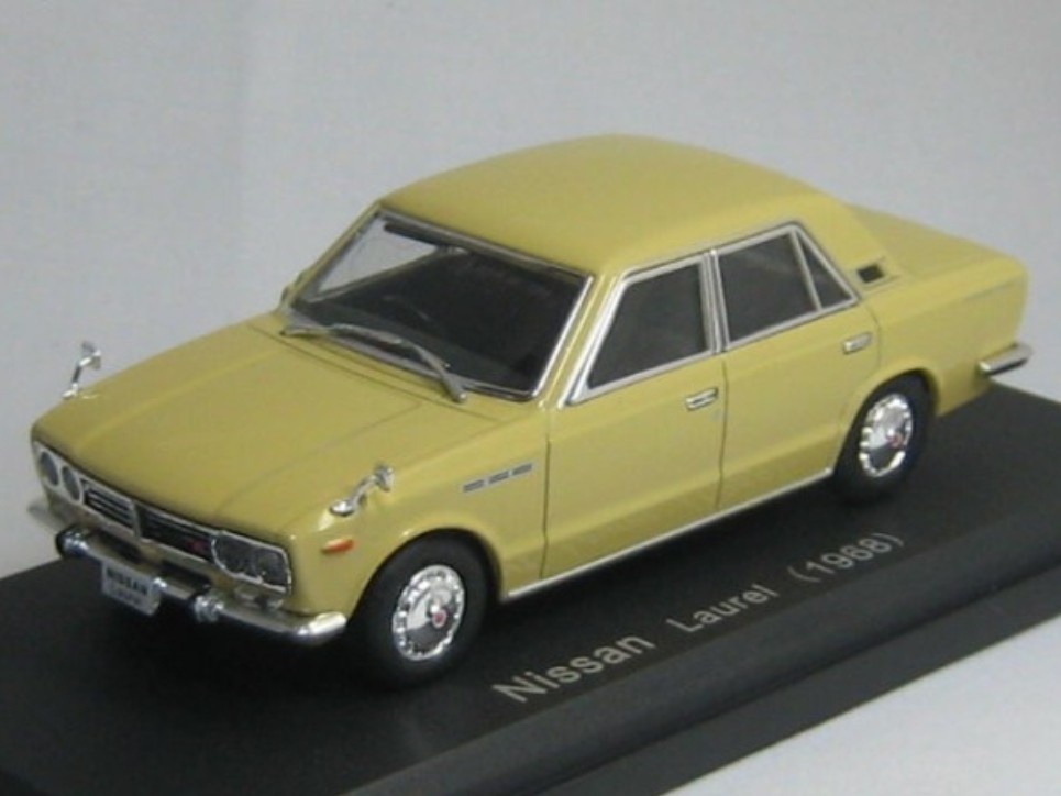 ノレブ 1/43 日産 ローレル 1968年 国産名車コレクション アシェット 旧車 ミニカー C2_画像1