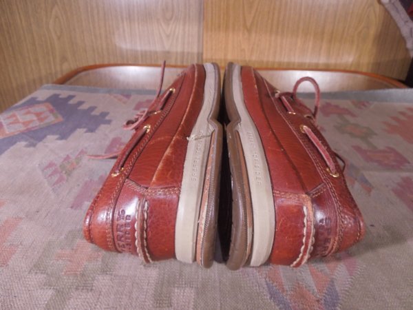 ★■SPERRY■トップサイダー■Gold Cup革デッキシューズ茶US10.5M■28.5cm_画像9