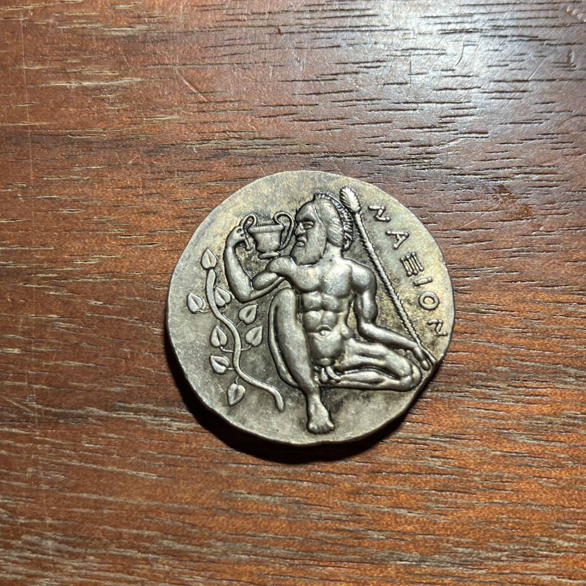 4830,,,古代ギリシャ　約24mm　海外コイン　アンティークコレクション_画像2