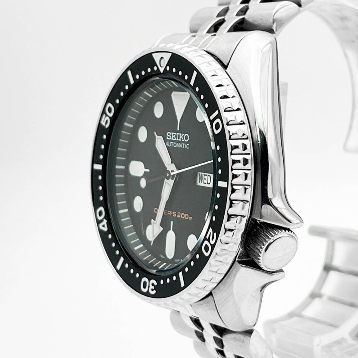 通販 美品 SEIKO セイコー ブラックボーイ 7S26 SKX007K 腕時計