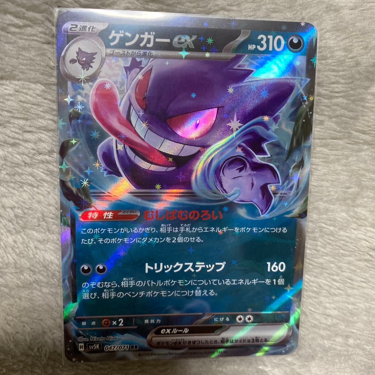 ポケモンカード ワイルドフォース ゲンガーex SRとRR2枚セット ポケモンカード ワイルドフォース ゲンガーex SRとRR2枚セット