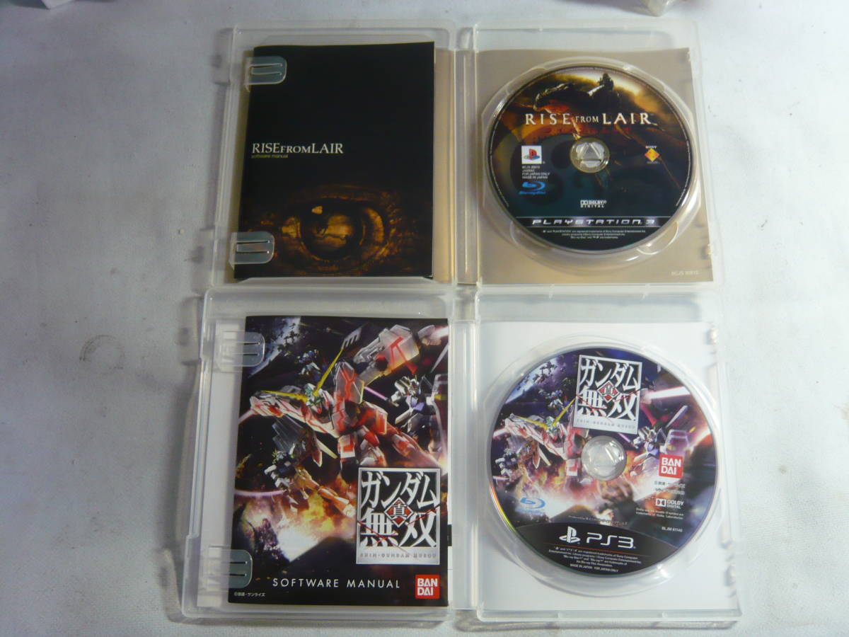 ゲームソフト2本セット■PS3　ライズフロムレア/真・ガンダム無双　中古_画像3